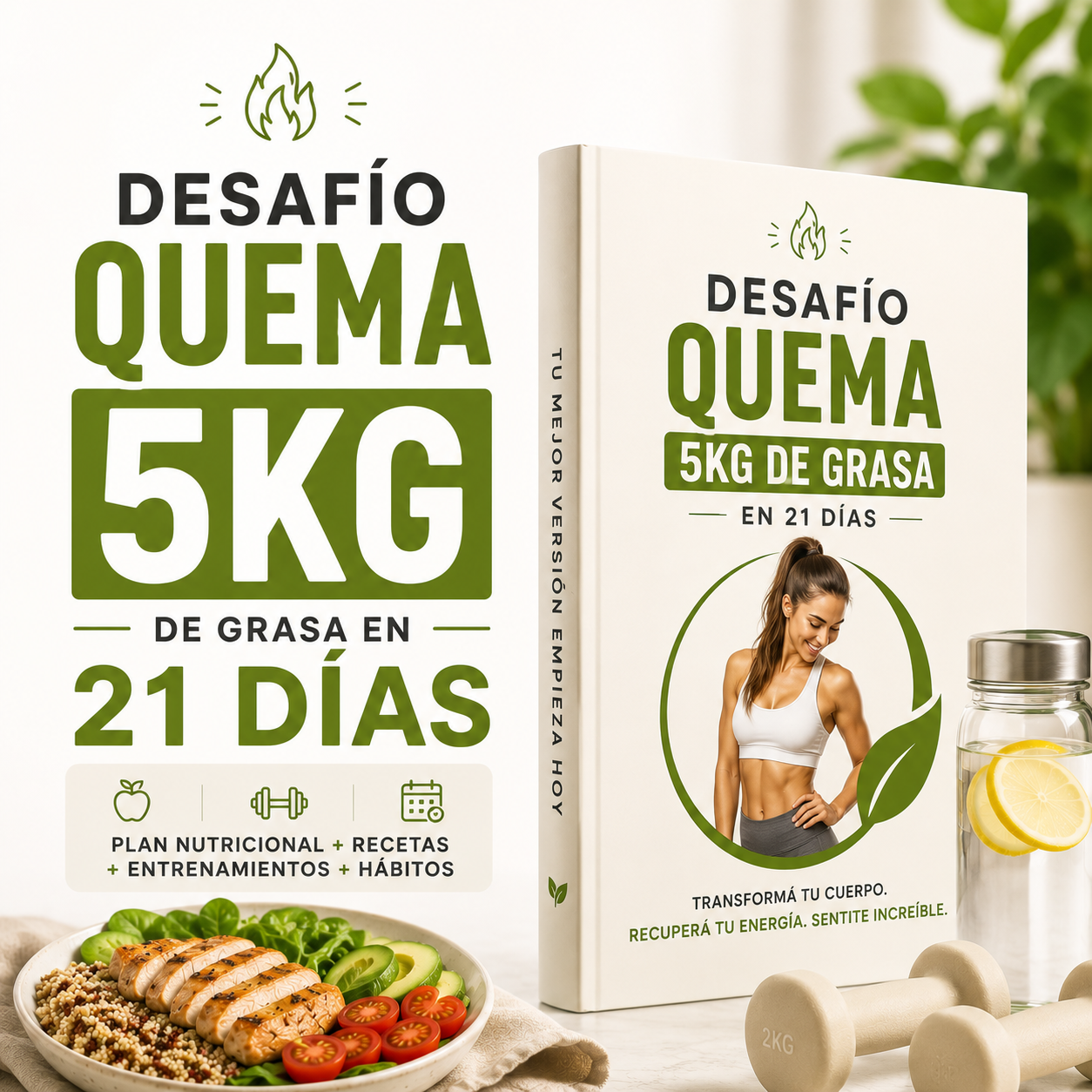 Desafío Quema 5KG de Grasa en 21 Días
